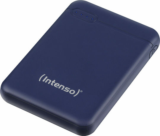 Intenso XS Power Bank 5000mAh με Θύρα USB-A και Θύρα USB-C Μπλε