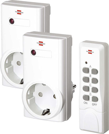 Brennenstuhl Comfort-Line Radio Switching Set RCS 1000 N Μονόπριζο 1507150