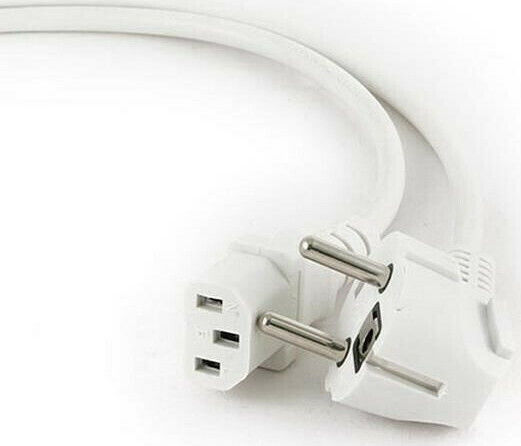 Cablexpert Schuko - IEC C13 Cable 1.8m Λευκό PC-186W-VDE