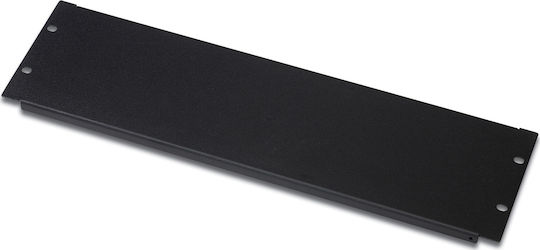 Digitus Κάλυμμα Πάνελ για Rack 19" Μαύρο BPN-03-SW