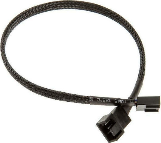 Akasa 4-Pin Molex - 4-Pin Molex Cable 0.3m Μαύρο AK-CBFA01-30