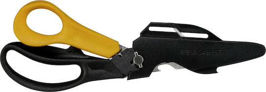 Fiskars Cuts & More Multi-Tool Ψαλίδι 23εκ. με Μεταλλική Λεπίδα Μαύρο 1000809 1τμχ