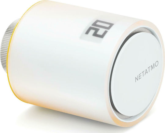 Netatmo NAV-EN Ηλεκτρονική Θερμοστατική Κεφαλή με Wi-Fi για Σώμα Καλοριφέρ 1τμχ