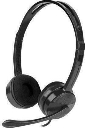 Natec Canary Go On Ear Multimedia Ακουστικά με μικροφωνο και σύνδεση 3.5mm Jack