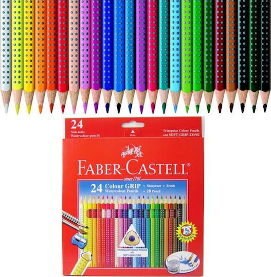 Faber-Castell Ξυλομπογιές Σετ 24 χρώματα 164112424