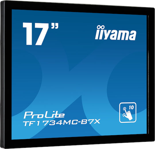 Iiyama POS Monitor 17" LED με Ανάλυση 1280x1024 TF1734MC-B7X