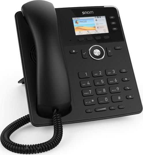 Snom D717 Ενσύρματο Τηλέφωνο IP 6 γραμμών Μαύρο