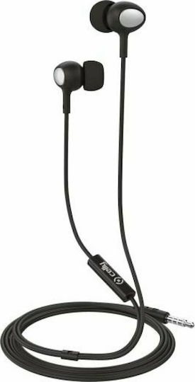 Celly UP500 In-ear Handsfree με Βύσμα 3.5mm Μαύρο