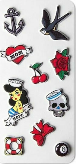 Celly 3D Διακοσμητικό Αυτοκόλλητο για Κινητά Oldshool