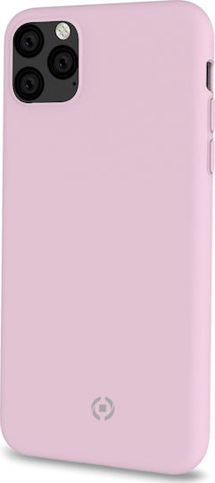 Celly Feeling Back Cover Σιλικόνης Ροζ (iPhone 11 Pro) FEELING1000PK