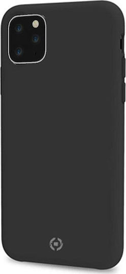 Celly Feeling Back Cover Σιλικόνης Μαύρο (iPhone 11 Pro Max) FEELING1002BK