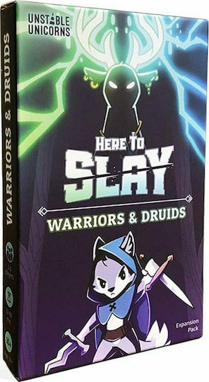 Επιτραπέζιο Παιχνίδι Here to Slay: Warriors and Druids για 2-6 Παίκτες 14+ Ετών 5193-UU-ExP1 (EN) TeeTurtle