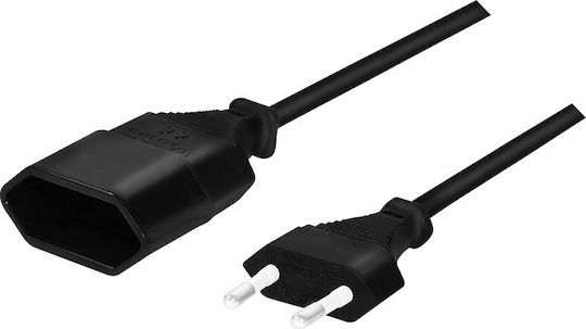 LogiLink Euro - Euro Cable 1m Μαύρο CP122