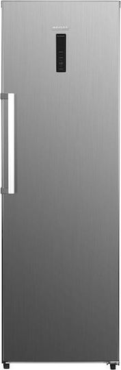 MPM Ψυγείο Συντήρησης 359lt NoFrost Υ185xΠ60xΒ70εκ. Inox MPM-387-CJF-22