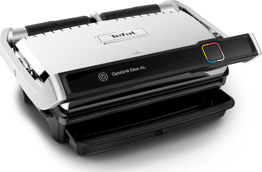 Tefal OptiGrill Elite XL Τοστιέρα με Αποσπώμενες Πλάκες για 2 Τοστ 2200W Inox