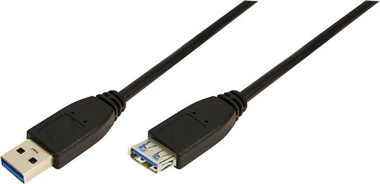 LogiLink USB 3.0 Cable USB-A male - USB-A female 3m (CU0043)