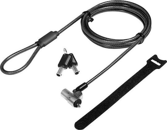 LogiLink Universal Κλειδαριά για Laptop 3.2x4.5 mm 360°
