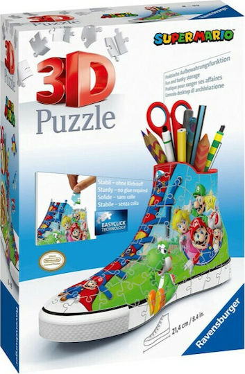 Puzzle Super Mario Sneaker 3D 108 Κομμάτια 11267