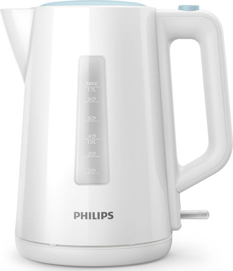 Philips Βραστήρας 1.7lt 2200W Λευκός HD9318/70