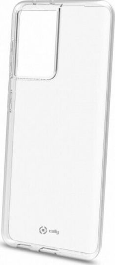 Celly Gelskin Back Cover Σιλικόνης Διάφανο (Galaxy S21 Ultra 5G) GELSKIN994