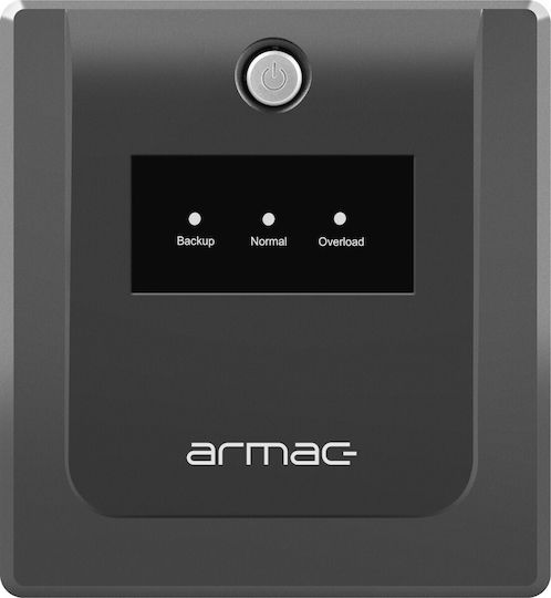 Armac H/1500F/LED UPS Line-Interactive 1500VA με 4 Schuko Πρίζες