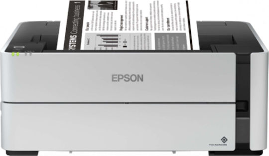 Epson EcoTank M1170 Ασπρόμαυρος Εκτυπωτής Inkjet με WiFi και Mobile Print C11CH44402