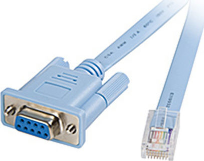 Cisco Καλώδιο RJ45 male σε RS232 9-pin female 1.8m (CAB-CONSOLE-RJ45) 1τμχ