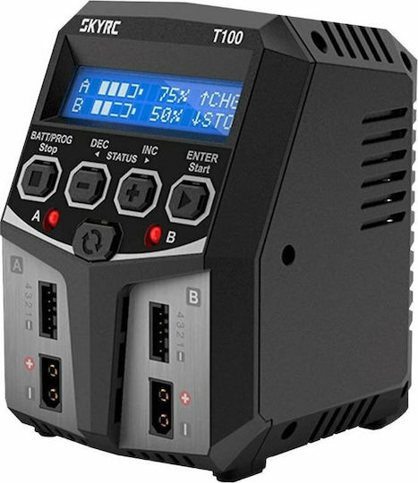 Skyrc T100 Φορτιστής για Τηλεκατευθυνόμενο 1τμχ SK-100162-02