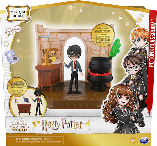 Spin Master Wizarding World Magical Minis Potions Classroom για 5+ Ετών (Διάφορα Σχέδια) 1τμχ 6061847