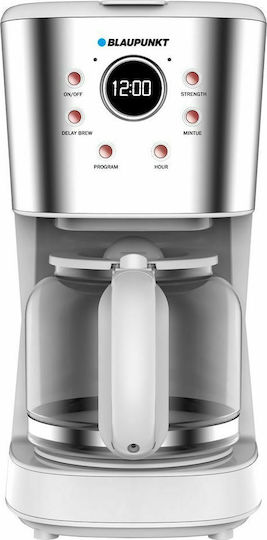 Blaupunkt CMD802WH Προγραμματιζόμενη Καφετιέρα Φίλτρου 900W White