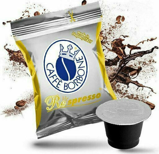 Caffe Borbone Κάψουλες Espresso Respresso Oro Συμβατές με Μηχανή Nespresso 100caps