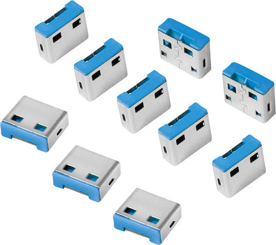 LogiLink USB port blocker 10τμχ (AU0046)