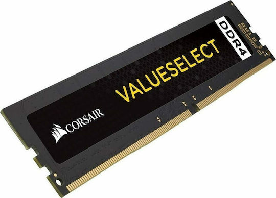 Corsair Value Select DDR4 με Module 1x16GB και Ταχύτητα 2666 για Desktop CMV16GX4M1A2666C18