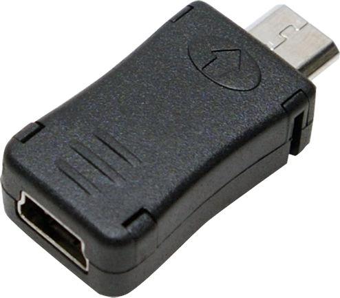 LogiLink AU0010 Μετατροπέας micro USB male σε mini USB female 1τμχ