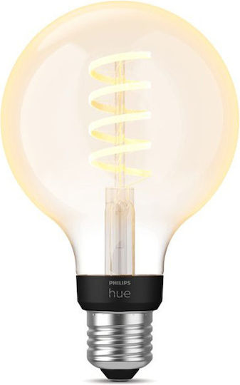 Philips Smart Λάμπα LED 7W για Ντουί E27 και Σχήμα G93 Ρυθμιζόμενο Λευκό 550lm 929002477801