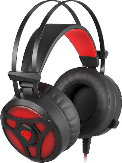 Genesis Neon 360 Over Ear Gaming Headset με σύνδεση 2x3.5mm