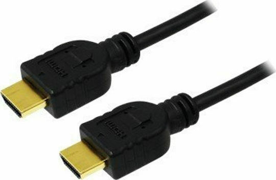 LogiLink CH0036 HDMI 1.4 Cable HDMI male - HDMI male 1.5m Μαύρο CH0036