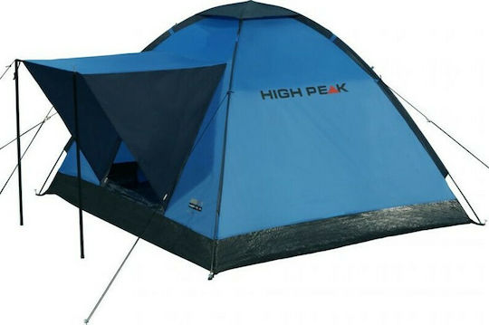 High Peak Beaver 3 Σκηνή Camping Igloo Μπλε 3 Εποχών για 3 Άτομα 200x180x120εκ. 10167
