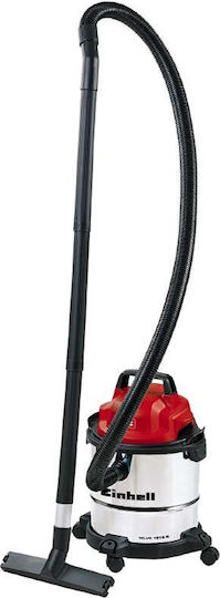Einhell Tcvc 1812 S Σκούπα Υγρών / Στερεών 1250W με Πλαστικό Κάδο 12lt