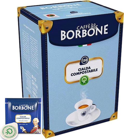 Caffe Borbone Κάψουλες Espresso Blu Συμβατές με Μηχανή E.S.E. Pod 150caps