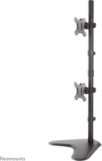 Newstar Επιτραπέζια Βάση για 2 Οθόνες έως 32" (FPMA-D550DDVBLACK)
