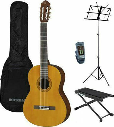 Yamaha Κλασική Κιθάρα 4/4 C-40II M020BUA002 Accessories Bundle Natural