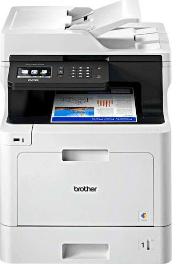 Brother Έγχρωμο Πολυμηχάνημα Laser με WiFi και Mobile Print DCP-L8410CDW