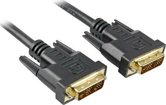 Sharkoon Cable DVI-D male - DVI-D male 5m (Single Link)