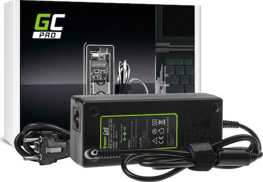 Green Cell Pro Φορτιστής Laptop 130W 19.5V 6.7A για HP με Αποσπώμενο Καλώδιο Τροφοδοσίας (AD71P)