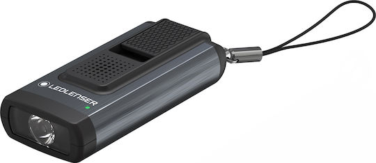 LedLenser Επαναφορτιζόμενος Φακός Μπρελόκ LED IP20 με Μέγιστη Φωτεινότητα 400lm K6R 502580