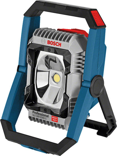 Bosch Προβολέας Εργασίας Μπαταρίας LED IP64 με Φωτεινότητα έως 2200lm GLI 18V-2200 C 0601446501