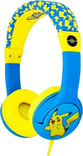 OTL Pokémon Pikachu Kids Headphones Ενσύρματα Παιδικά On Ear Ακουστικά Πολύχρωμα