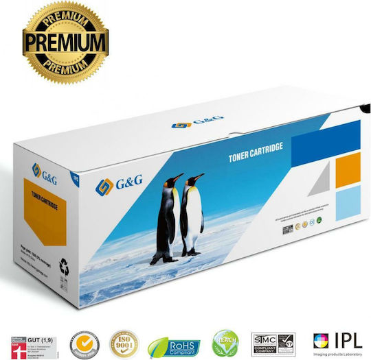G&G Συμβατό Toner για Laser Εκτυπωτή HP 05X CE505X / 80X CF280X / Canon 719H 6500 Σελίδων Μαύρο