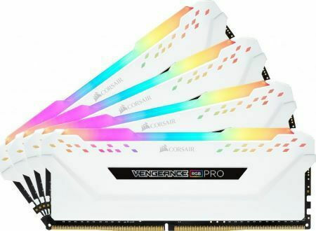 Corsair Vengeance RGB Pro SL DDR4 64GB RAM με 4x16GB Modules και Ταχύτητα 3200 για Desktop CMH64GX4M4E3200C16W